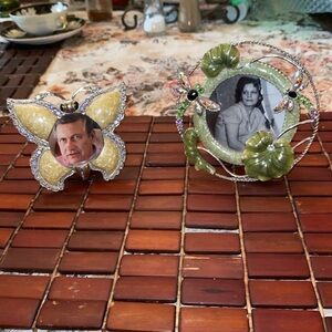 Ashleigh Manor picture frame and butterfly frame